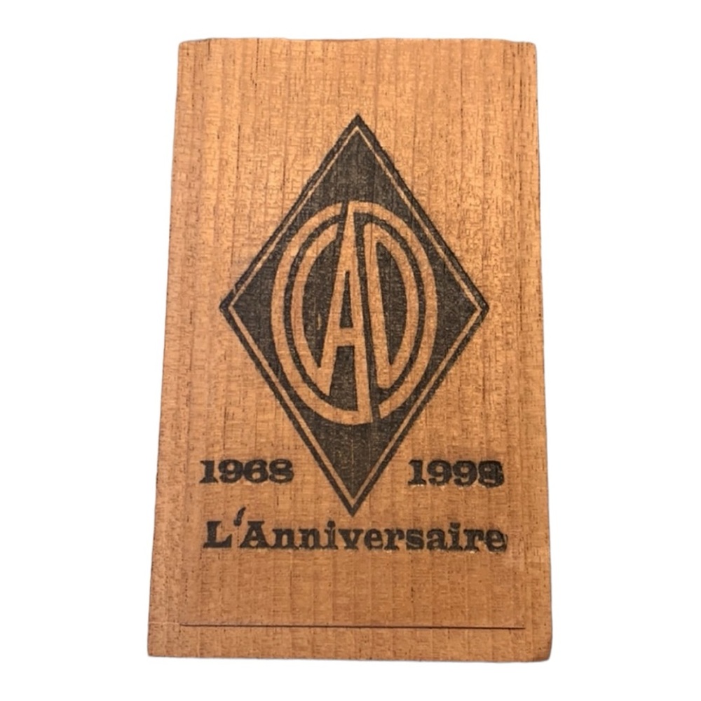 Vintage L’ Anniversaire wooden cigar box